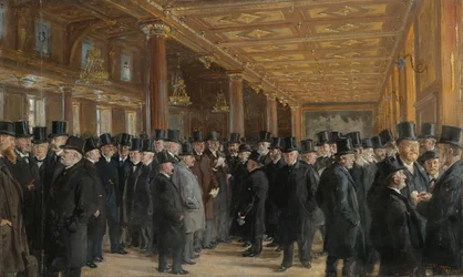 Esquisse de la Bourse de Copenhague